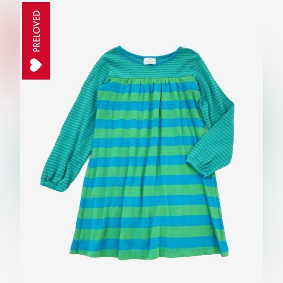 6-12M Hanna Andersson Stripe Playdress/Daydress - Picture 6 of 6